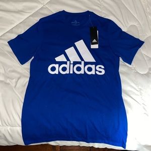 Brand new men’s adidas royal blue t-shirt
